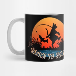 Born to fish Mug